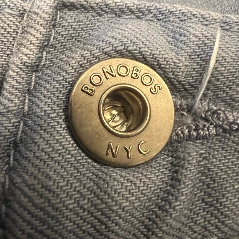 Bonobos Mens Straight Fit Five Pocket Jeans 31X32 English Blue Cotton Stretch - Picture 7 of 10